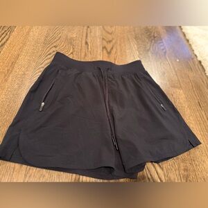 Lululemon Athletica Black High-Waisted Shorts